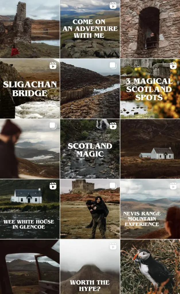 Instagram Account scotlandmagic - Cats & Coffee Instagram Account: @scotlandmagic