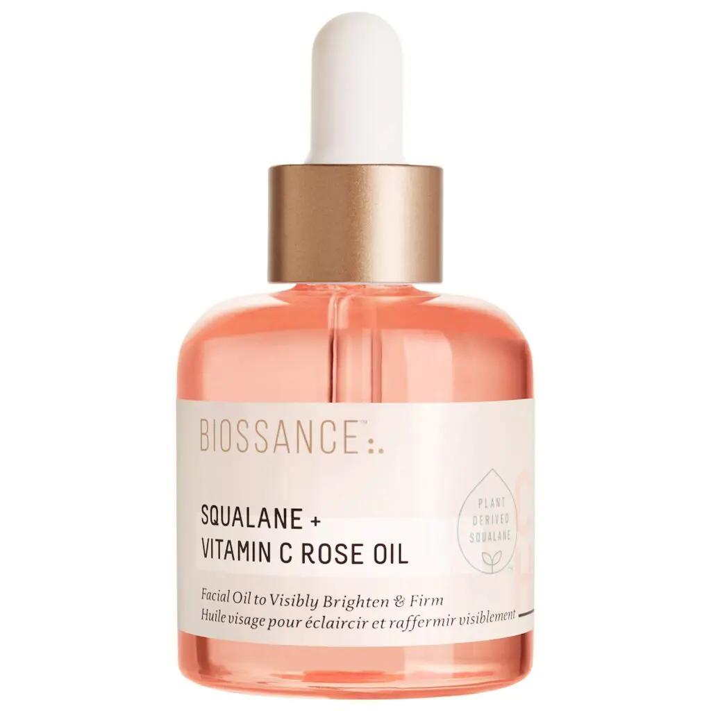 Best Sellers of 2022 5 - Cats & Coffee Biossance Squalane + Vitamin C Rose Firming Oil