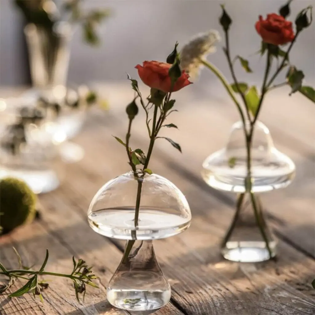 Best Sellers of 2022 6 - Cats & Coffee Mushroom Vases from Etsy