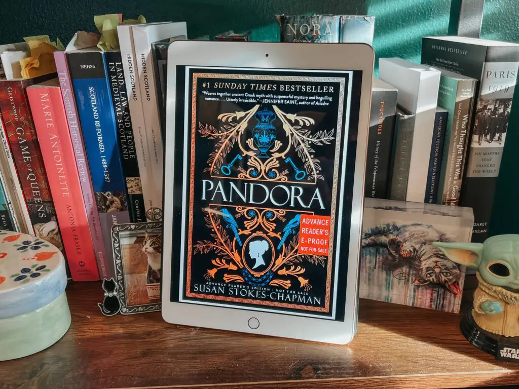 Pandora Book Review 1-min copy - Cats & Coffee Pandora by Susan Stokes-Chapman