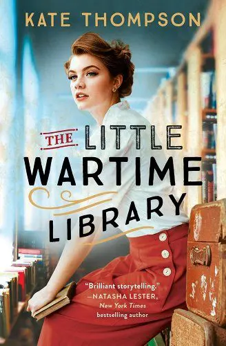 The Little Wartime Library by Kate Thompson - Cats & Coffee The Little Wartime Library by Kate Thompson