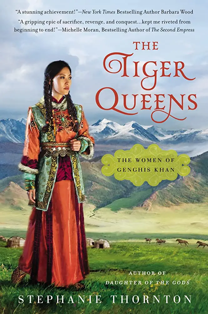 Everything I Read This Month: March 2023 - The Tiger Queens - Cats & Coffee The Tiger Queens by Stephanie Thornton