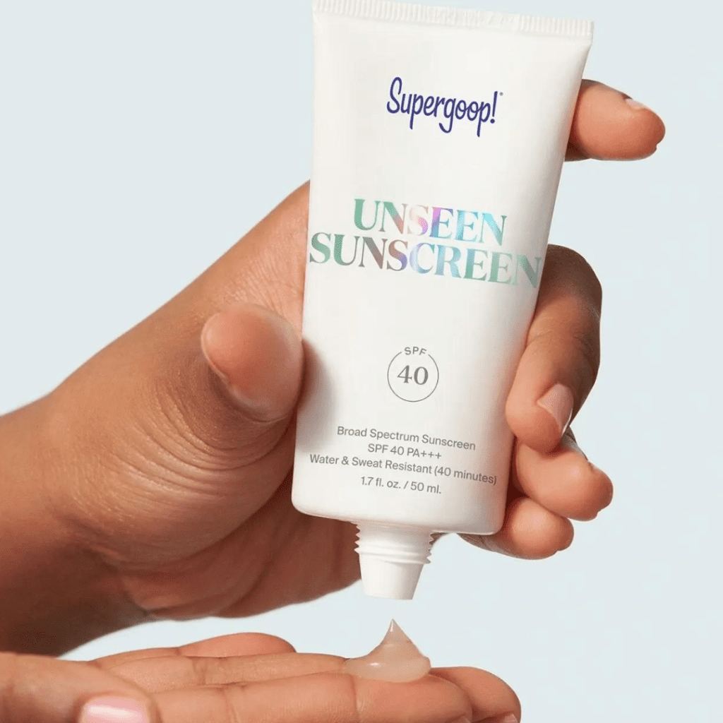 Supergoop Sunscreens 2 - Cats & Coffee Supergoop Unseen Sunscreen