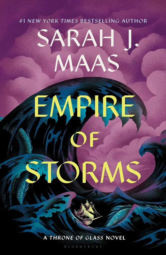 Empire of Storms (Throne of Glass Book 5) by Sarah J. Maas - Cats & Coffee Empire of Storms (Throne of Glass Book 5) by Sarah J. Maas