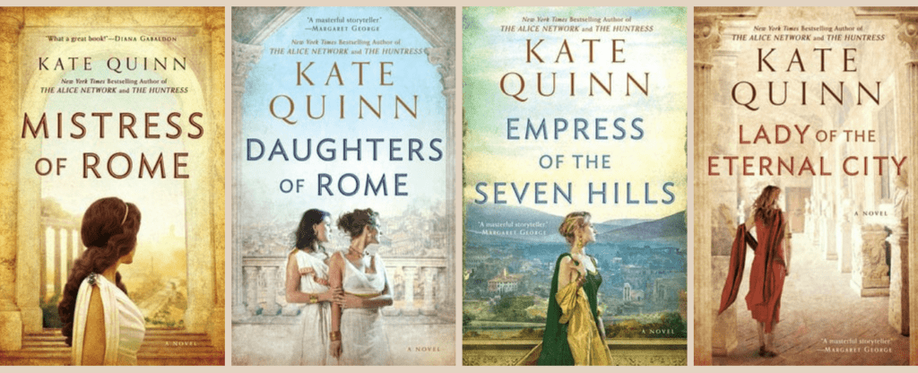 The Kate Quinn Rome Series of Historical Fiction