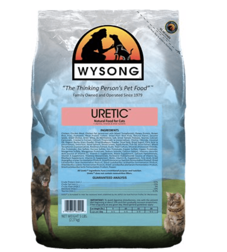 Screen Shot 2019-04-06 at 9.20.04 PM - Cats & Coffee Wysong Uretic Feline Formula Dry Cat Food