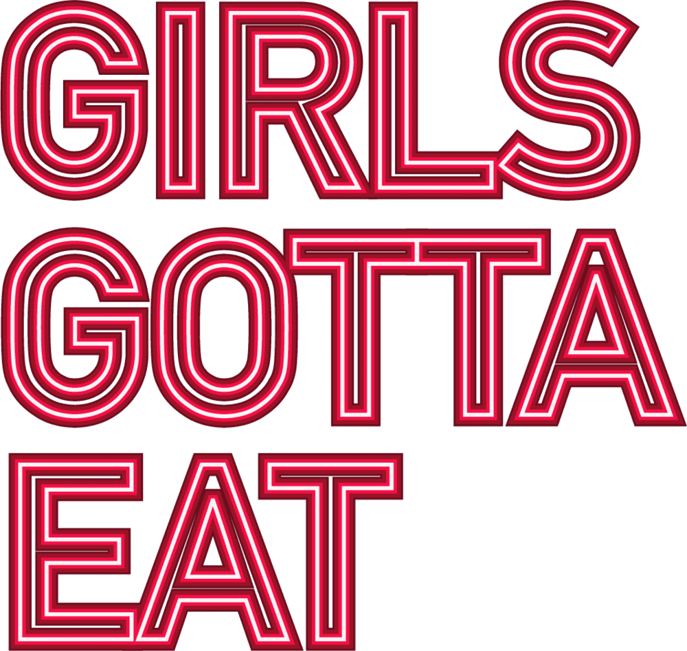 Girls Gotta Eat Podcast Logo - Cats & Coffee Girls Gotta Eat Podcast Logo.