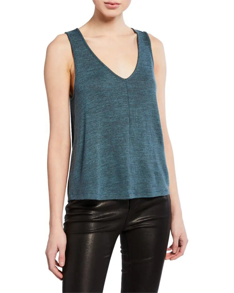 Neiman Marcus May Sale Rag & Bone Heather Tank2 - Cats & Coffee Neiman Marcus May Sale Rag & Bone Heather Tank in sea green/teal