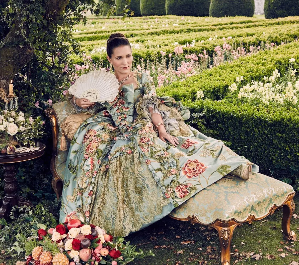 Outlander Costumes Louise de Rohan