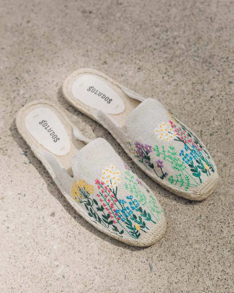 Soludos-Wildflower-Mules2 - Cats & Coffee Soludos Wildflowers Espadrille Mule