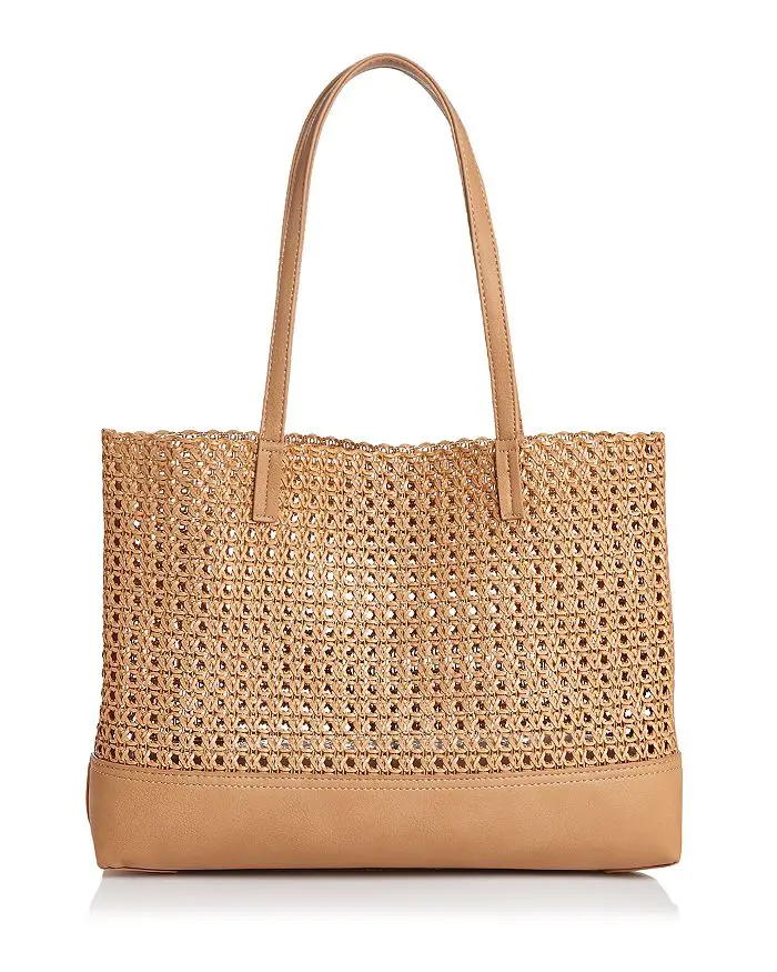 Aqua-Woven-Tote2 - Cats & Coffee