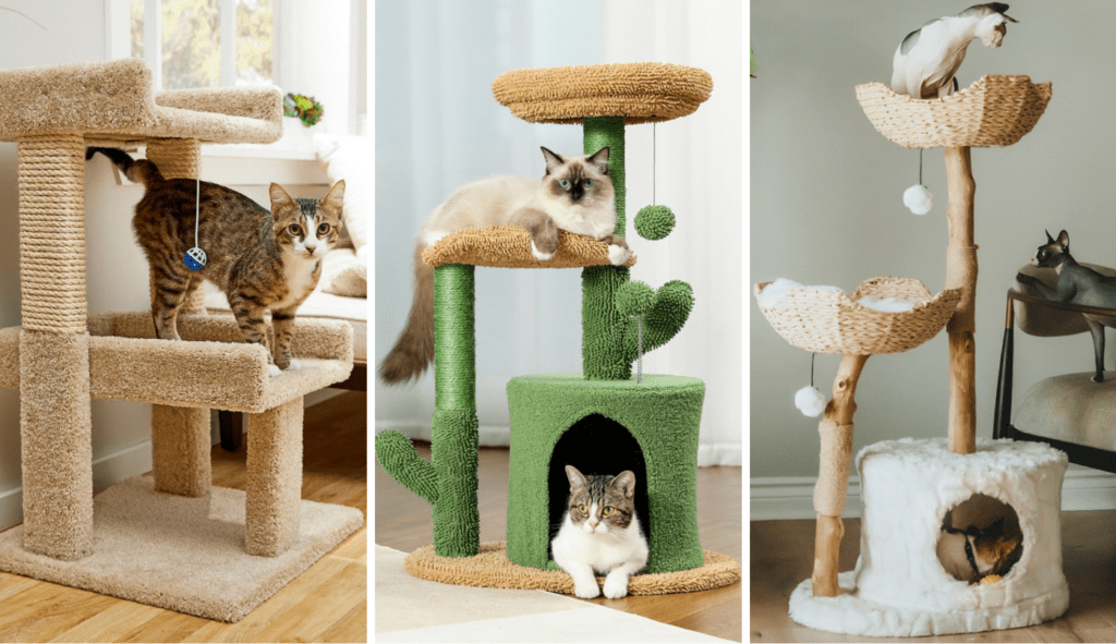 Cat Mom Life: the Best Cat Trees 2 - Cats & Coffee Mid Size Cat Towers