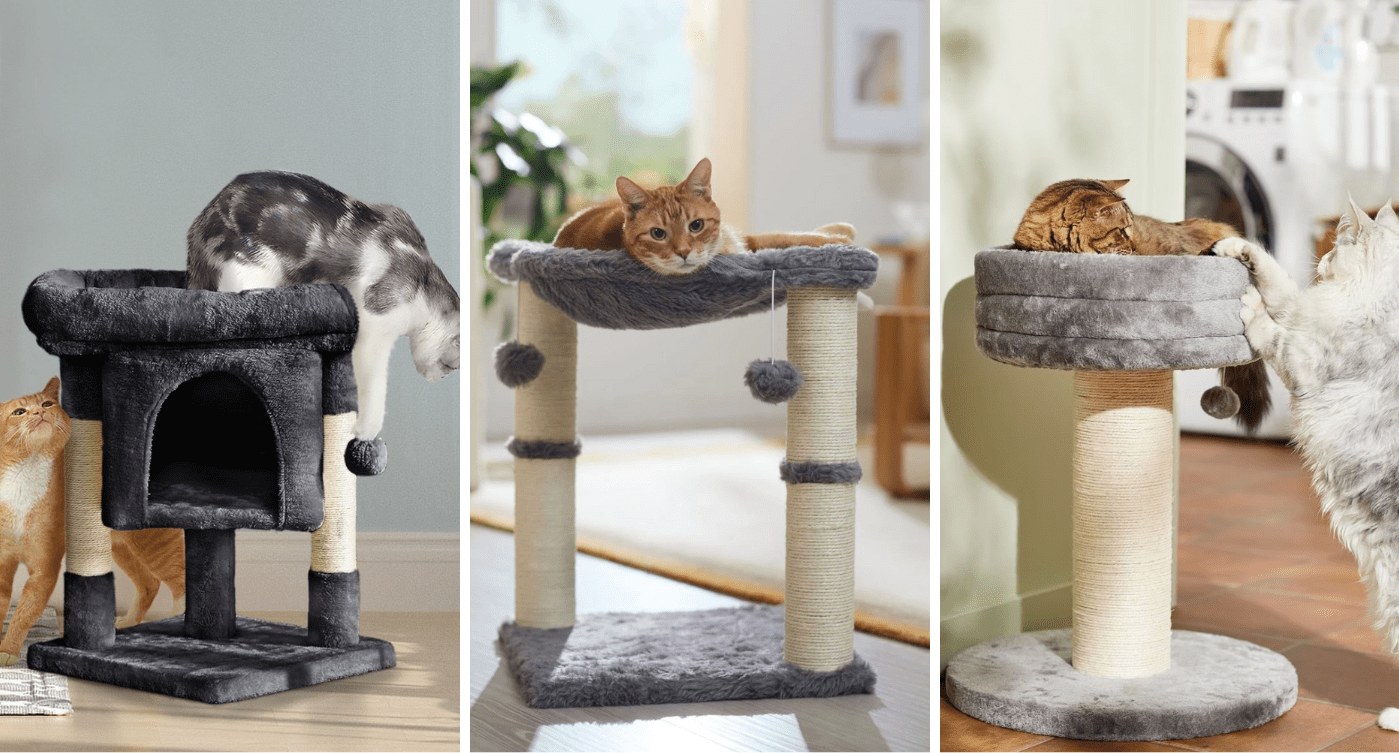 Cat Mom Life: the Best Cat Trees 3 - Cats & Coffee Small cat trees and scratchers