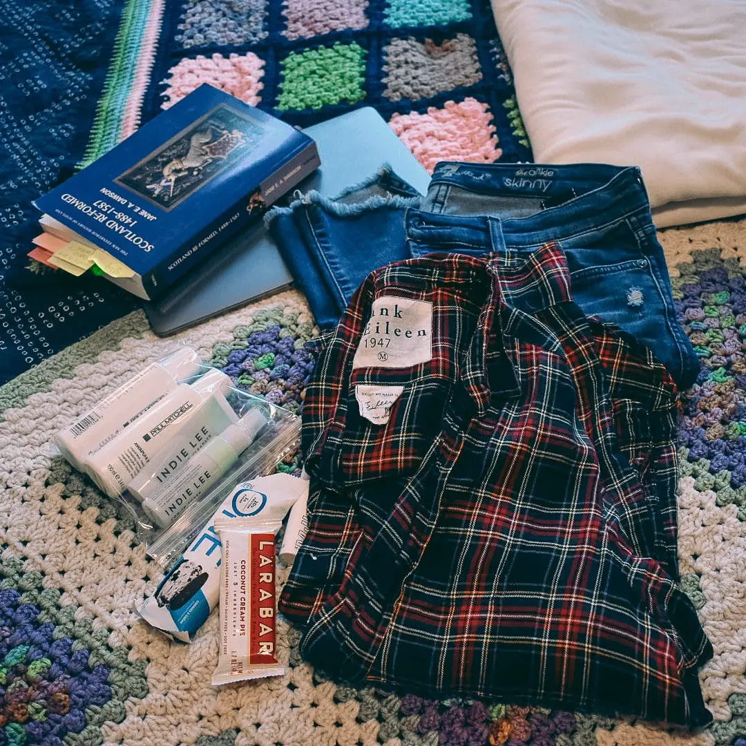 Packing for a flight can be difficult, especially if you're not planning on checking a bag. Read about my carry-on necessities and learn how to fly comfortably here!