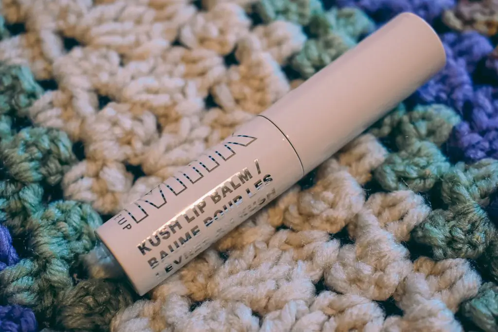 Carry-On-Necessities-How-to-Fly-Comfortably-by-Christine-Csencsitz6 - Cats & Coffee KUSH Lip Balm from Milk Makeup