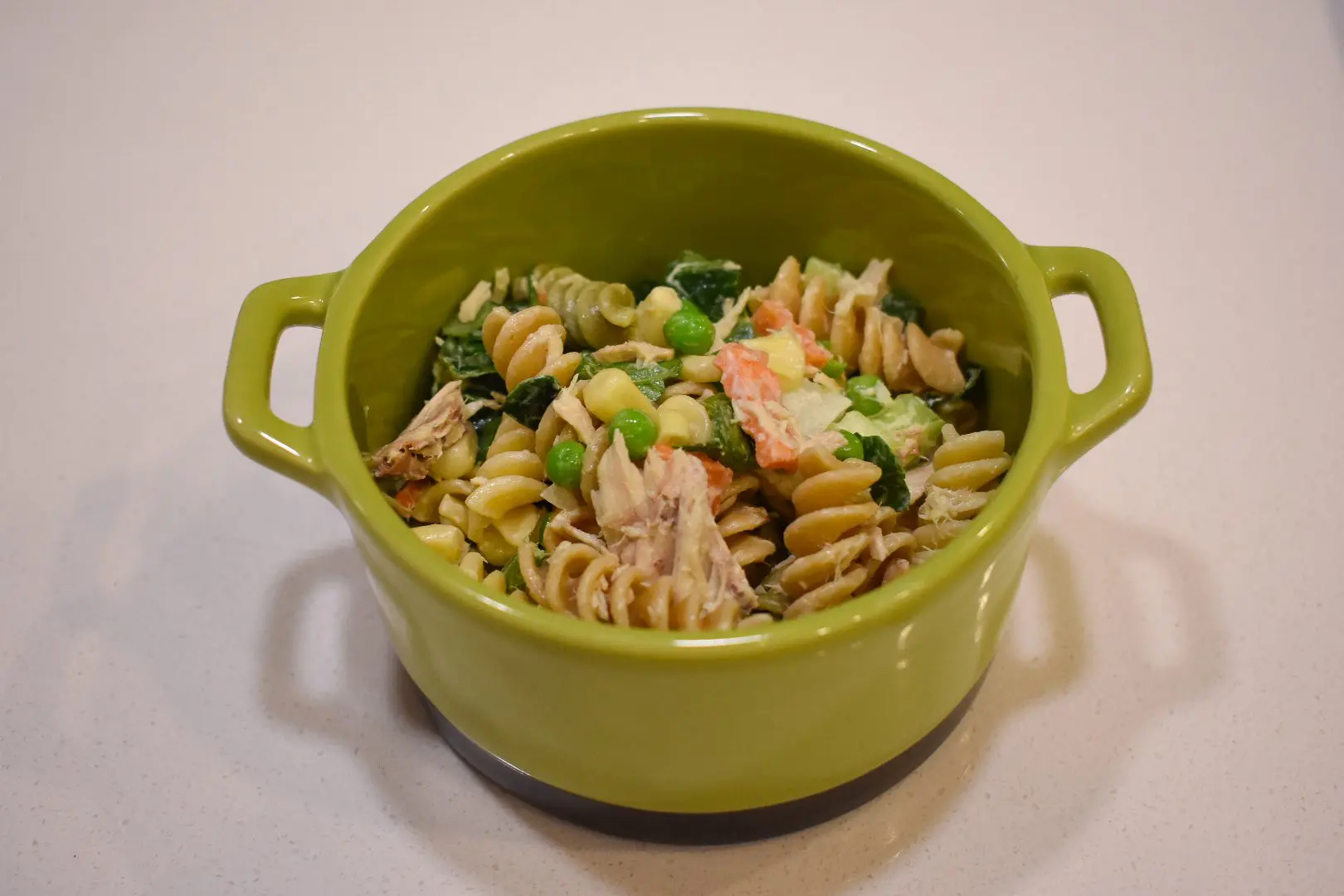 Colorful-Pasta-Salad3 - Cats & Coffee Colorful Pasta Salad by Christine Csencsitz
