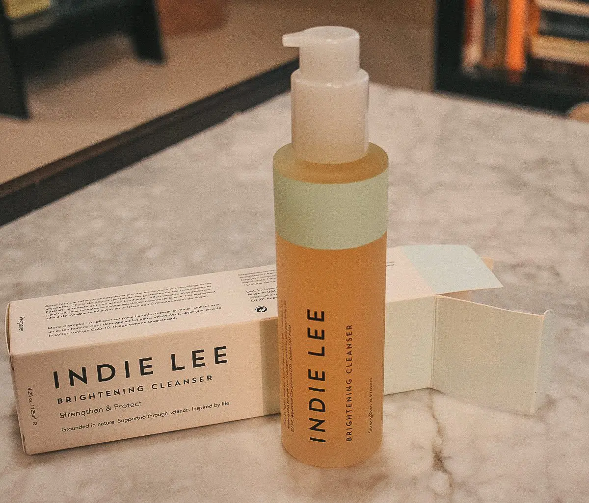 Indie-Lee-Brightening-Cleanser-photo-by-Christine-Csencsitz3 - Cats & Coffee Indie Lee Brightening Cleanser, photo by Christine Csencsitz