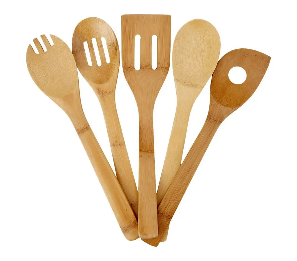 Target-Bamboo-Cooking-Utensils1 - Cats & Coffee Good Cook Bamboo Tool Set - 5 piece