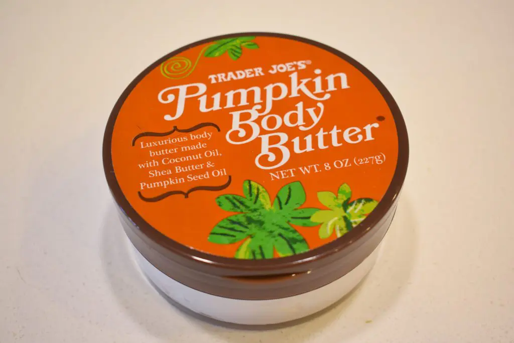 Trader-Joes-Pumpkin-Body-Butter - Cats & Coffee Trader Joe's Pumpkin Body Butter; photo by Christine Csencsitz