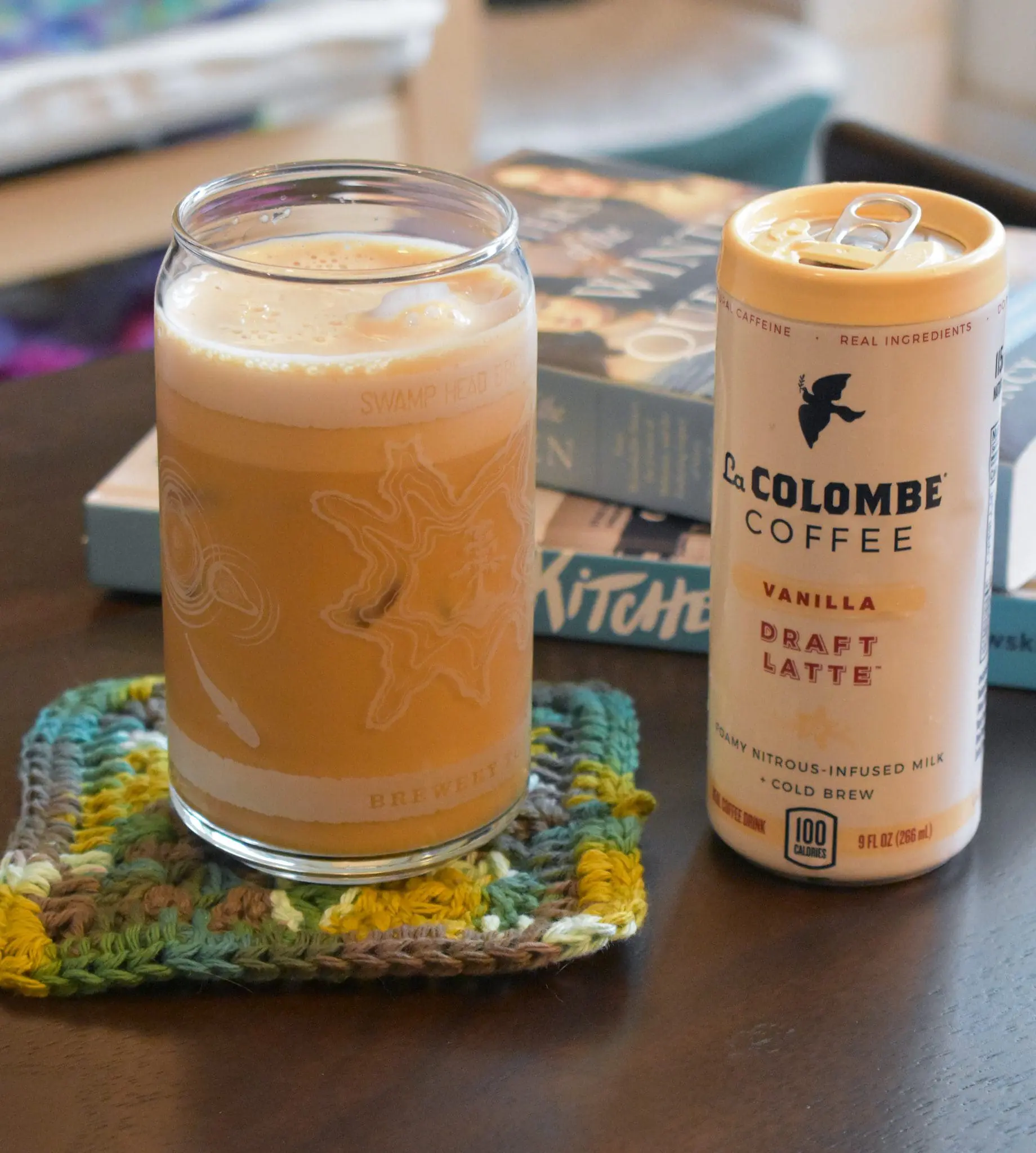 La-Colombe-Vanilla-Draft-Latte-photo-by-Christine-Csencsitz13 - Cats & Coffee La Colombe Vanilla Draft Latte, photo by Christine Csencsitz