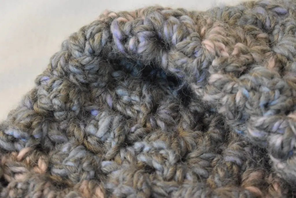Buttercream-Granny-Square11 - Cats & Coffee Blue, Pink & Gray Crochet Cat Mat -- Small Granny Square Style Pet Blanket in Grays with Blues and Pinks
