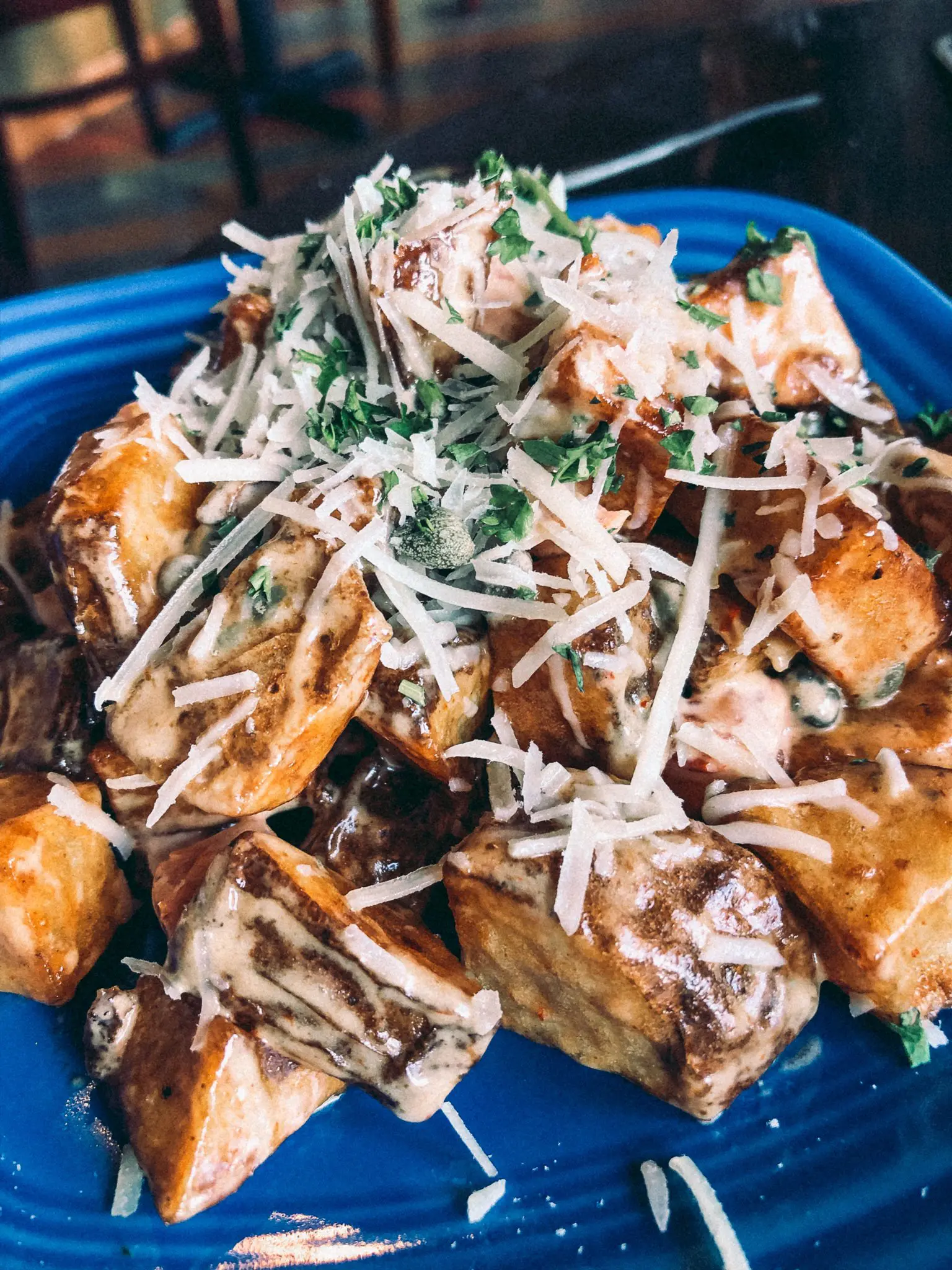 Lunch-at-Santiagos-Bodega-1 - Cats & Coffee Patatas Bravas from Santiago's Bodega in Orlando