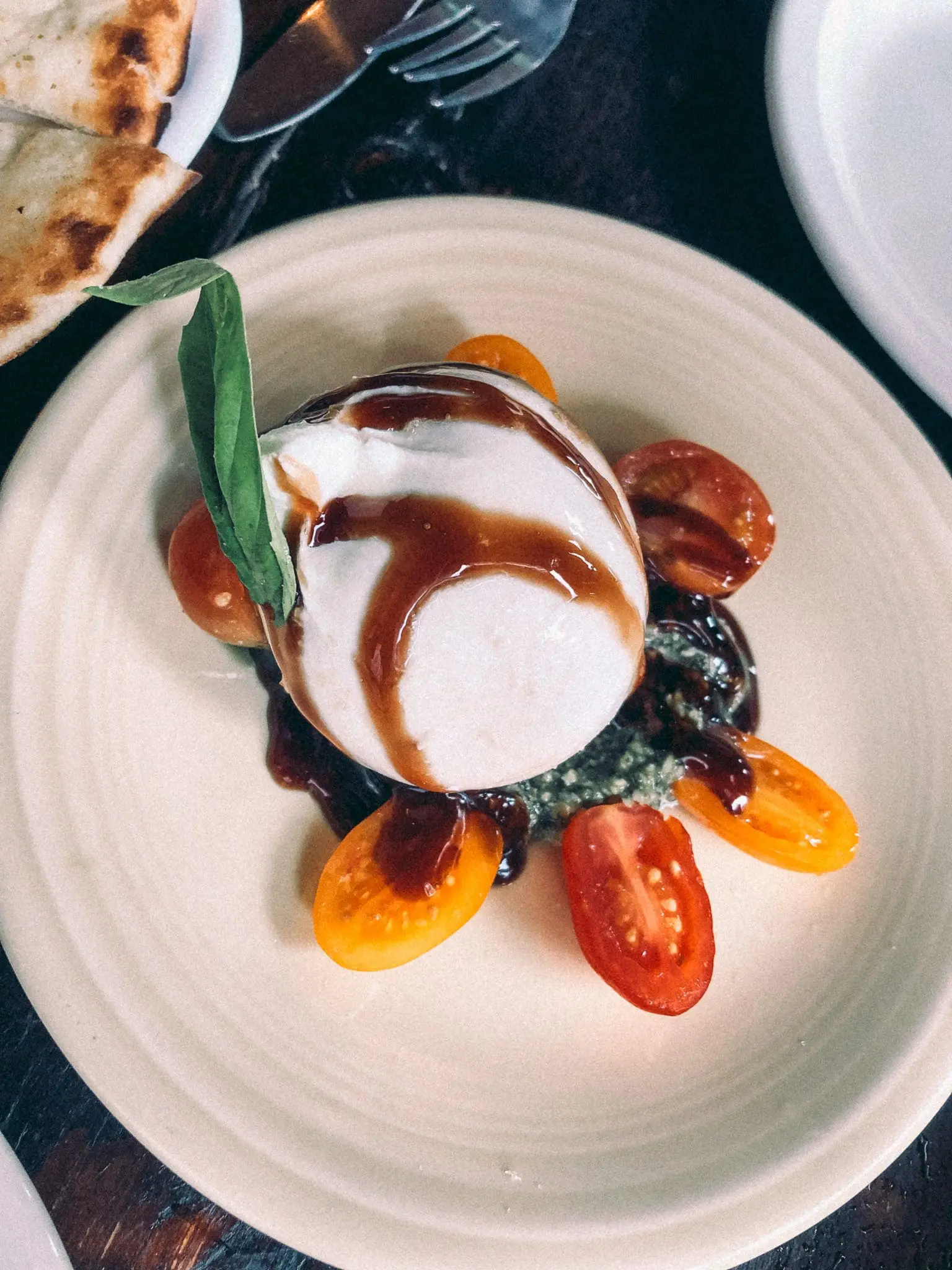 Lunch-at-Santiagos-Bodega-3 - Cats & Coffee Mozzarella Burrata from Santiago's Bodega in Orlando