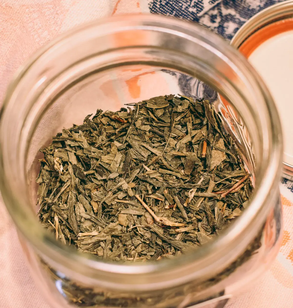 Green-Tea3 - Cats & Coffee Dry green sencha tea, photo by Christine Csencsitz