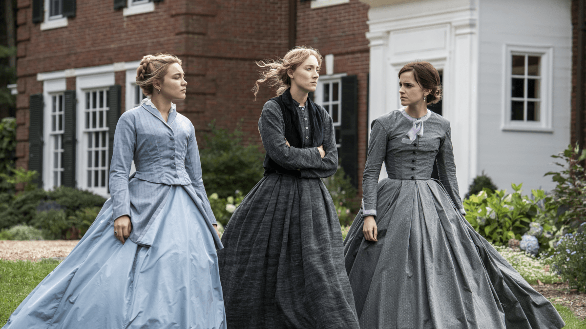 Little-Women-2019-Little-Women-Wilson-Webb©-2019-CTMG-Inc.-All-Rights-Reserved.-Sony4 - Cats & Coffee Greta Gerwig’s Little Women -- 2019 film review -- starring Saoirse Ronan, Emma Watson, Florence Pugh, Eliza Scanlen, Laura Dern, and Timothee Chalamet -- Photos owned by Wilson Webb/Sony Pictures