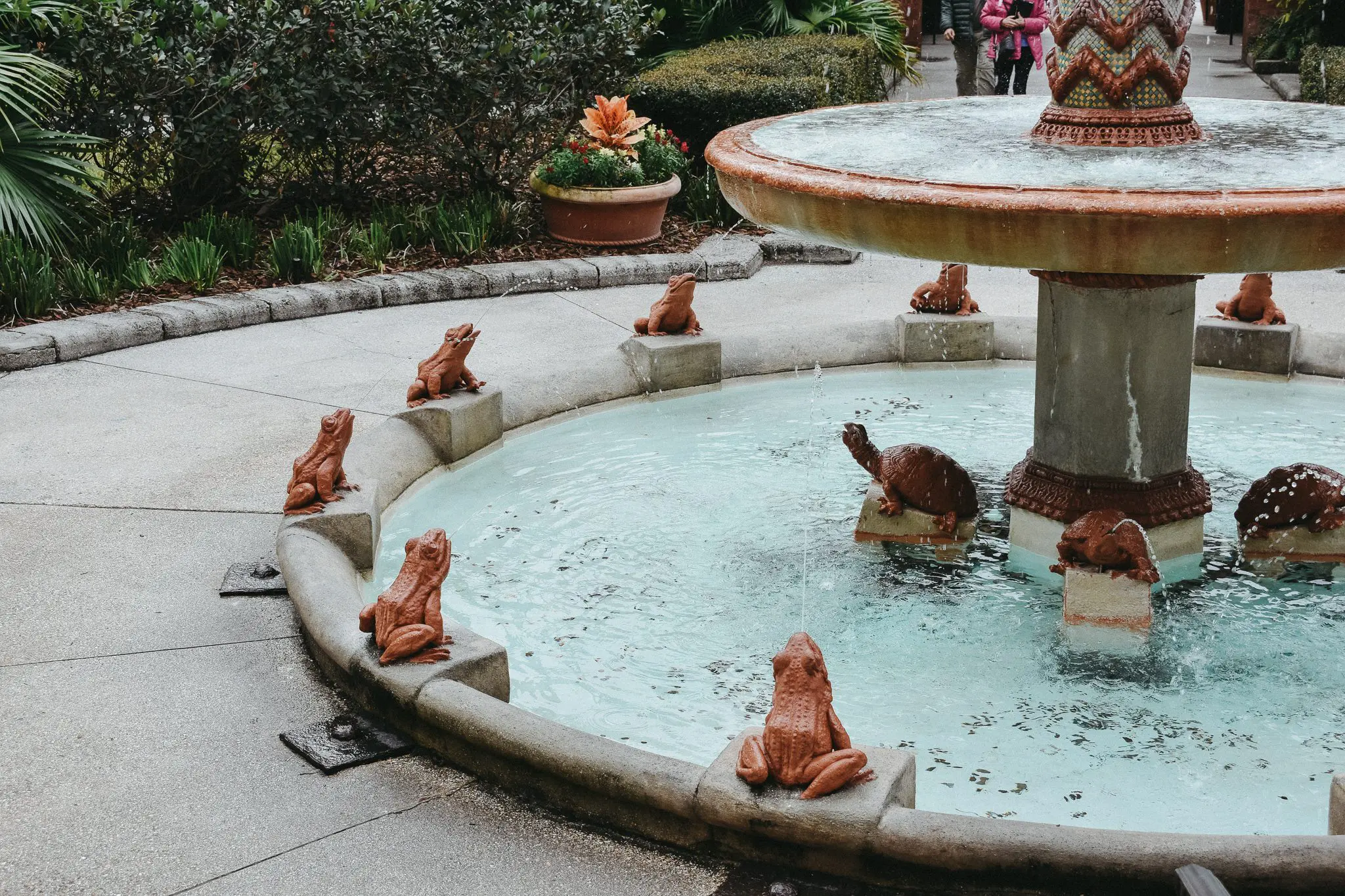 Flagler-College-St.-Augustine-FL14 - Cats & Coffee Fountain at Flagler College