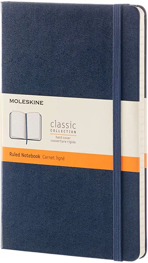Moleskine-Notebooks1 - Cats & Coffee Navy Moleskine Notebooks