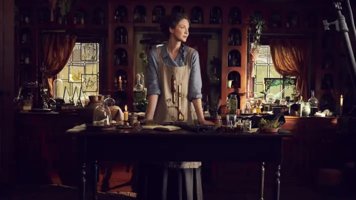 Outlander-Season-5-Recap-Episodes-One-and-Two6 - Cats & Coffee Outlander Season 5 Recap: Episodes One and Two - Claire Fraser in her surgery on Fraser's Ridge