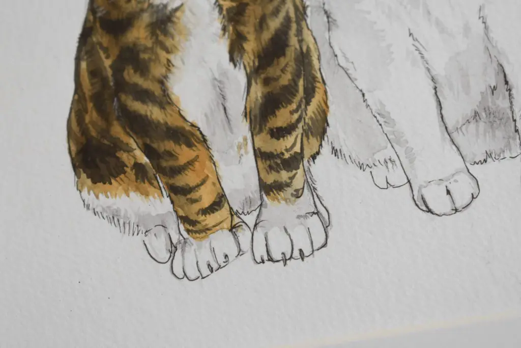 Sarah-Paints-Pets-Portrait-of-Louis-Olivia-and-Emory11 - Cats & Coffee