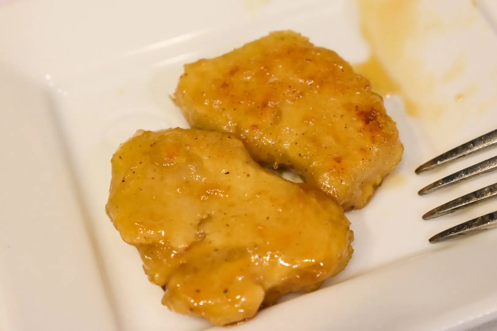 Gardein-Manderin-Orange-Crispy-Chickn7 - Cats & Coffee The cooked Gardein Mandarin Orange Crispy Chick'n