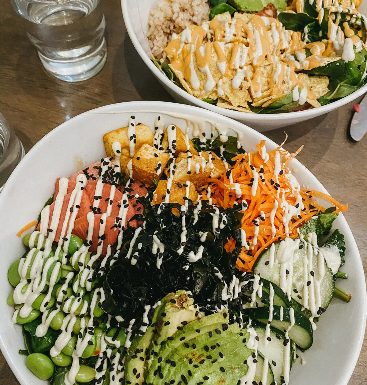 If you're looking for a robust vegan menu in Orlando, the Sanctum Cafe is the place for you. Sanctum Cafe is based on the idea that healthy food can also be "wildly well-prepared." They focus on fresh, organic farming rooted in sustainability. Read the full review of Orlando's vegan Sanctum Cafe here!