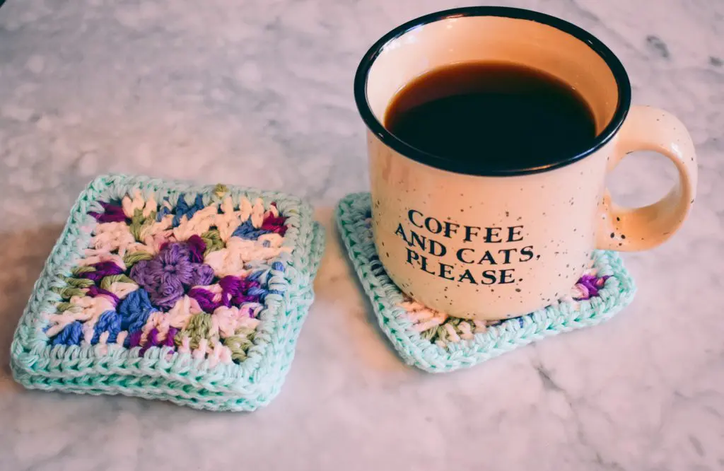 Bright-Blue-and-Gradient-4-Inch-Coaster-Set19 - Cats & Coffee