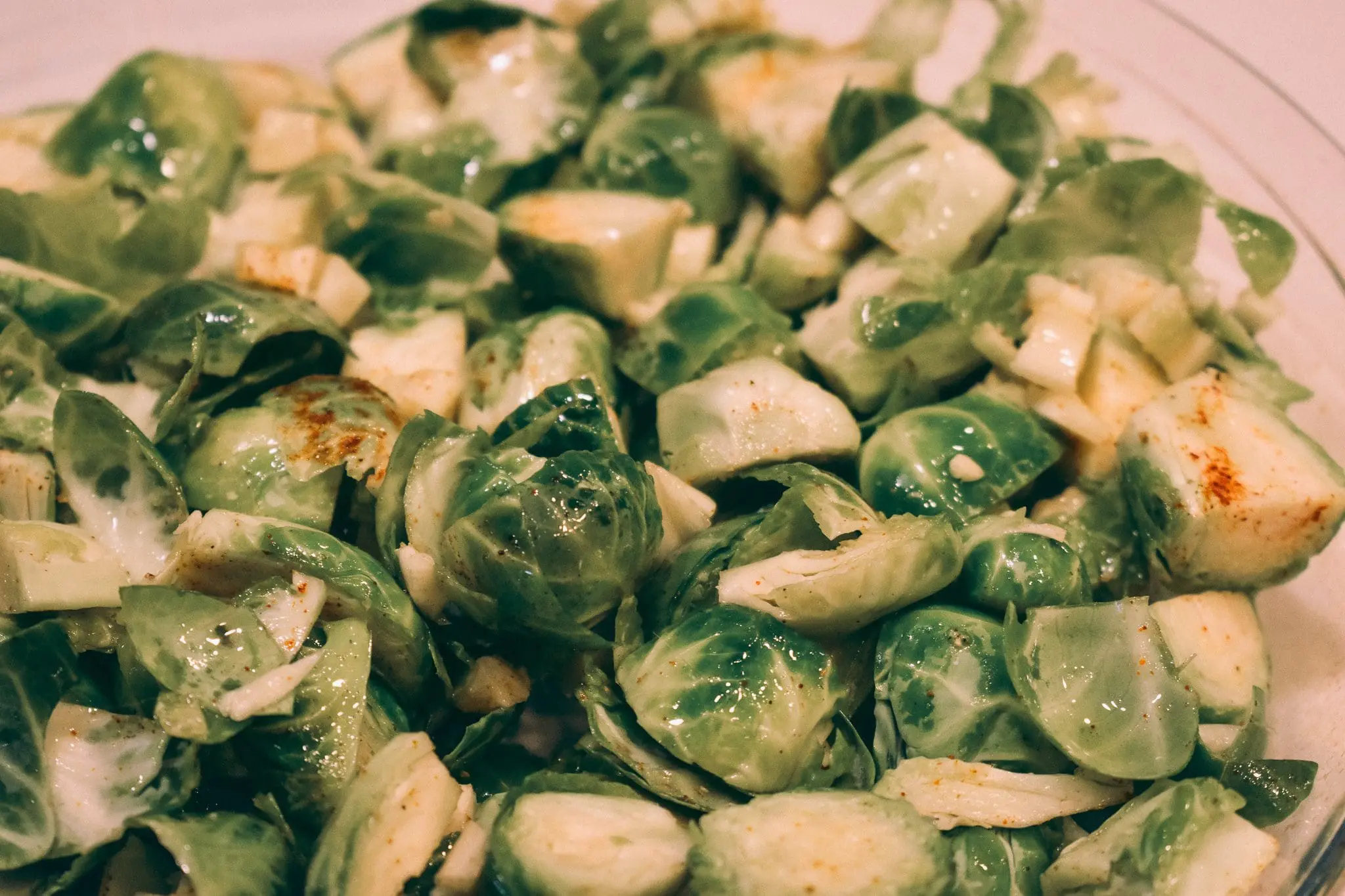 Polenta-with-Roasted-Brussels-Sprouts15 - Cats & Coffee