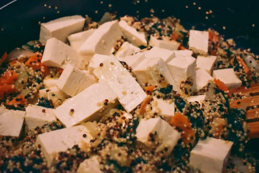 Quinoa-and-Tofu-Vegetable-Bowl3 - Cats & Coffee