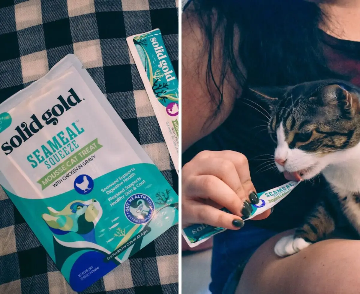 Cat Mom Life: Solid Gold SeaMeal Squeeze