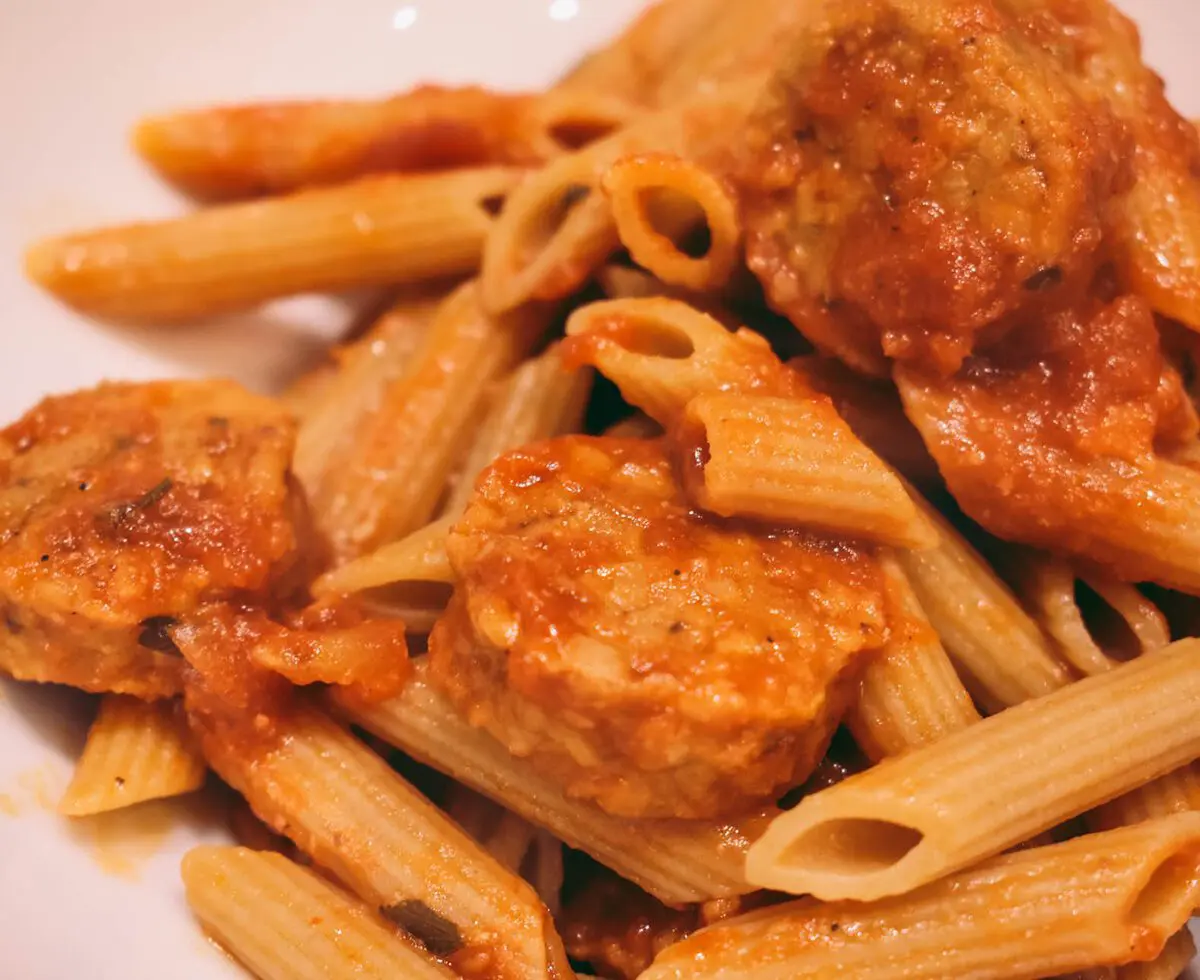 Gardein Sliced Italian Sausage is one of my favorite plant-based meat substitutes. Read about how I use it to create vegetarian Italian dishes here!