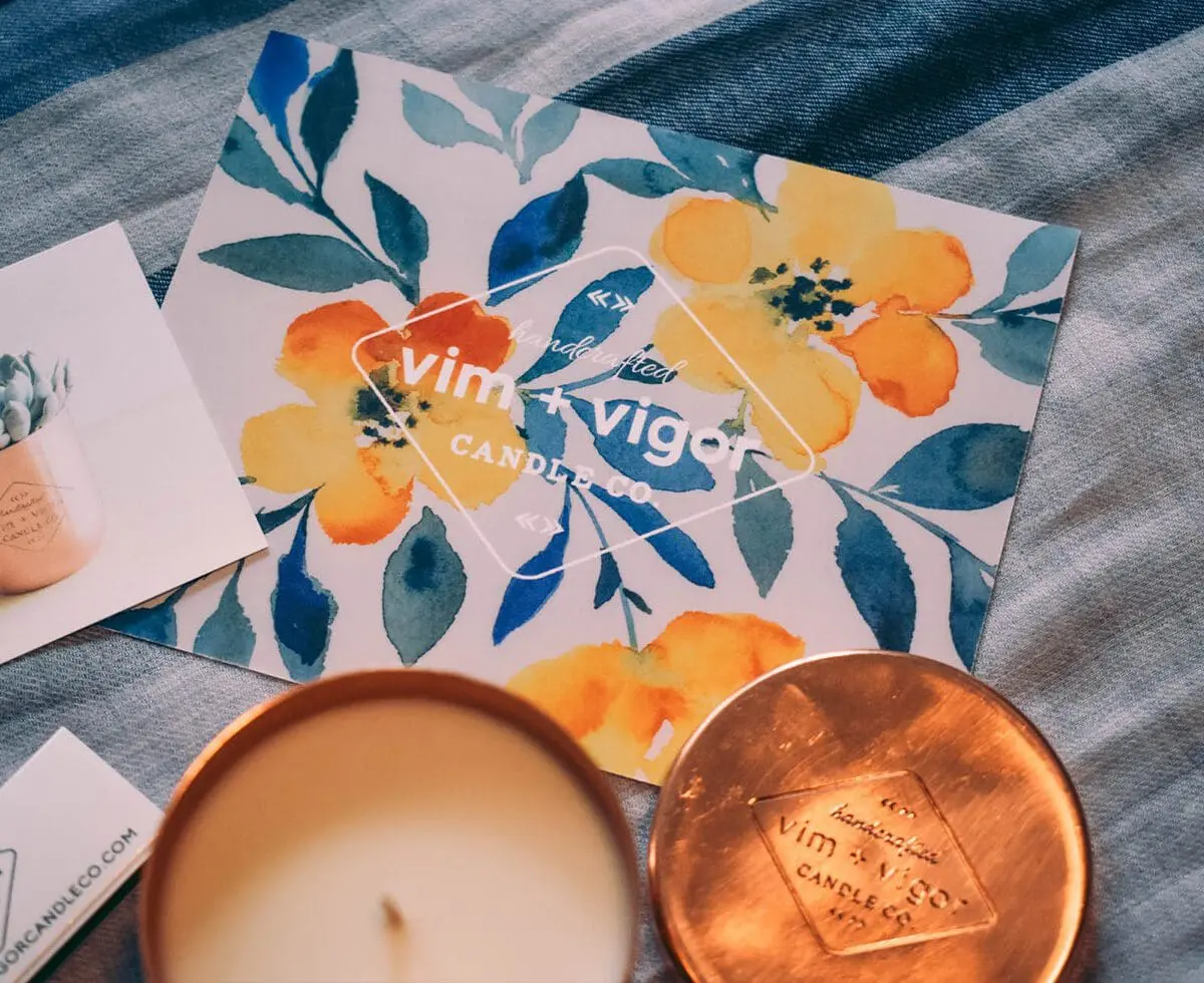 Vim + Vigor Candle Co CP - Cats & Coffee Vim + Vigor Candle Co.