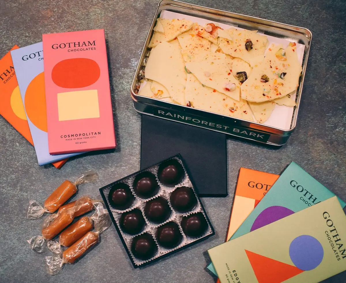Gotham Chocolates Holiday Collection CP - Cats & Coffee