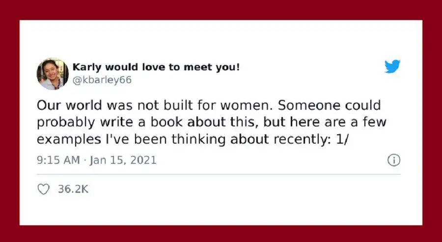 Femalista-Woman-Lists-18-Disturbing-Facts-Showing-That-Our-World-Wasnt-Built-For-Women- - Cats & Coffee