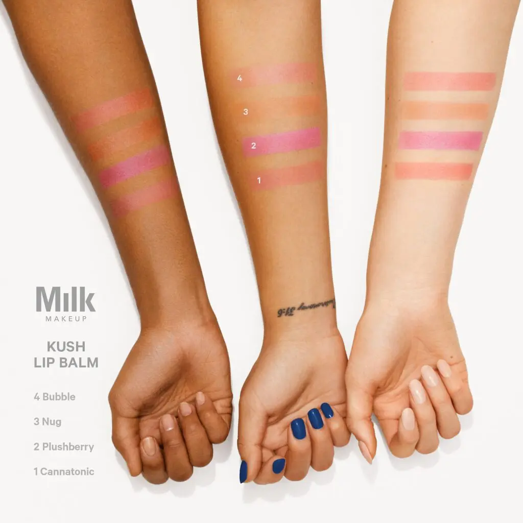 Milk-Makeup-Kush-Lip-Balm - Cats & Coffee Milk Makeup Kush Lip Balm - Swatches from Sephora