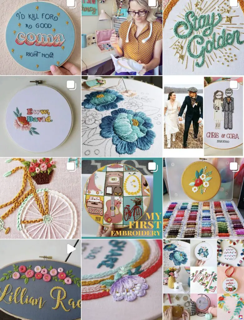 Instagram-Account-@thekitschystitcher - Cats & Coffee