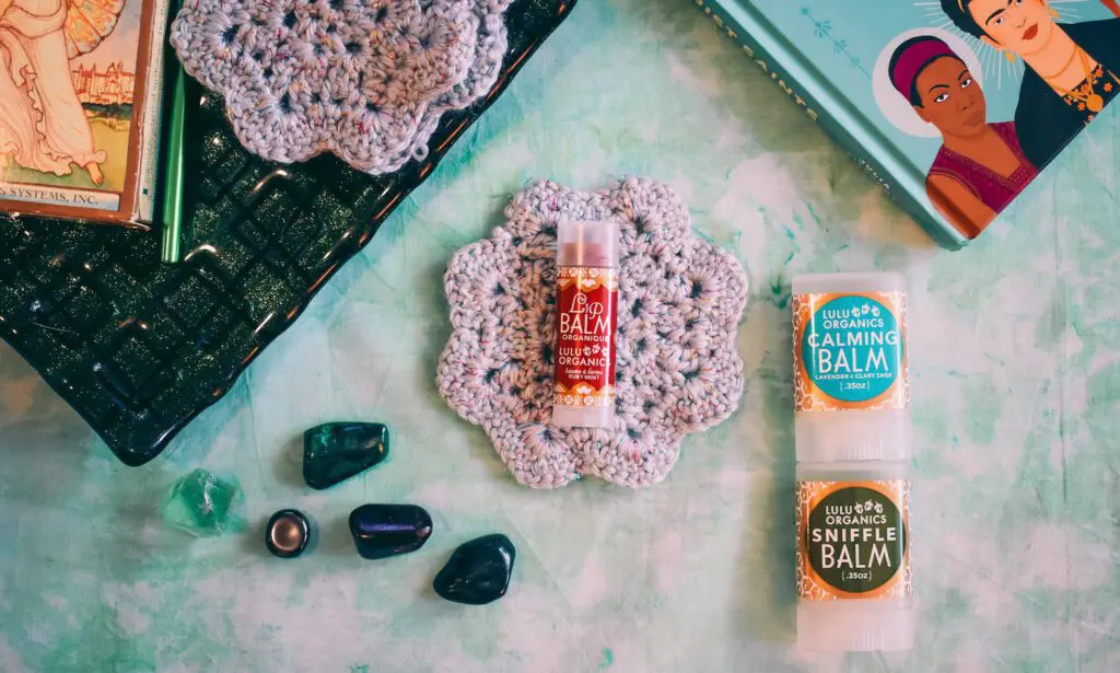 Lulu-Organics-Simple-Organic-Beauty-Cats-Coffee-by-Christine-Csencsitz2 - Cats & Coffee Lulu Organics: Simple Organic Beauty - Ruby Mint Organic Lip Balm