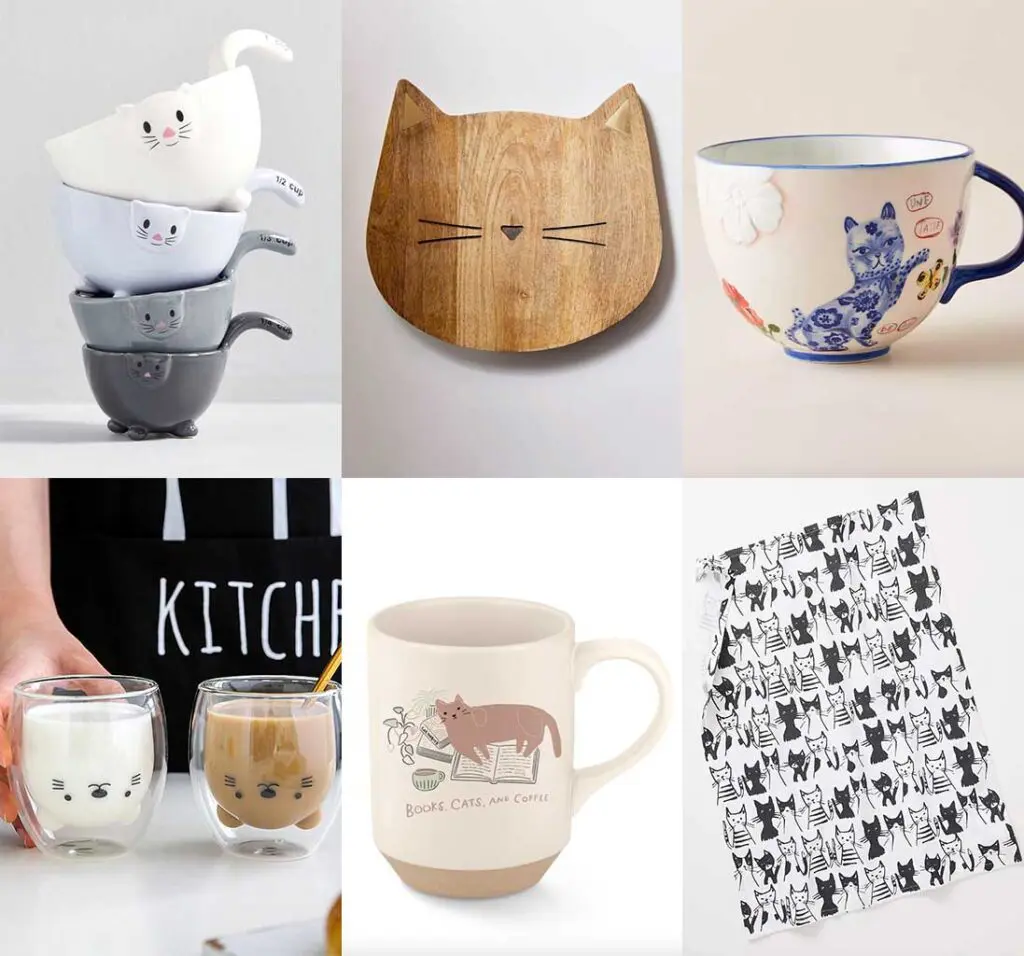 Cute-Cat-Home-Decor-Ideas-Under-100-kitchen - Cats & Coffee