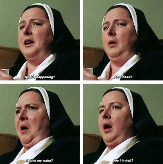 Derry Girls 2 - Cats & Coffee Derry Girls Sister Michael
