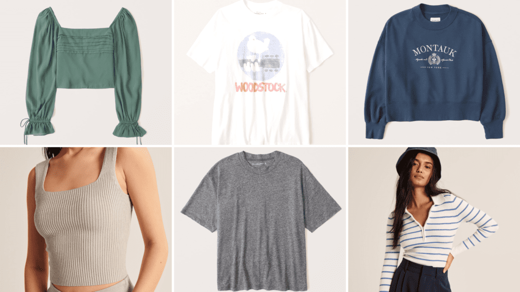 Abercrombie & Fitch Sale Finds - Blog Graphics2 - Cats & Coffee