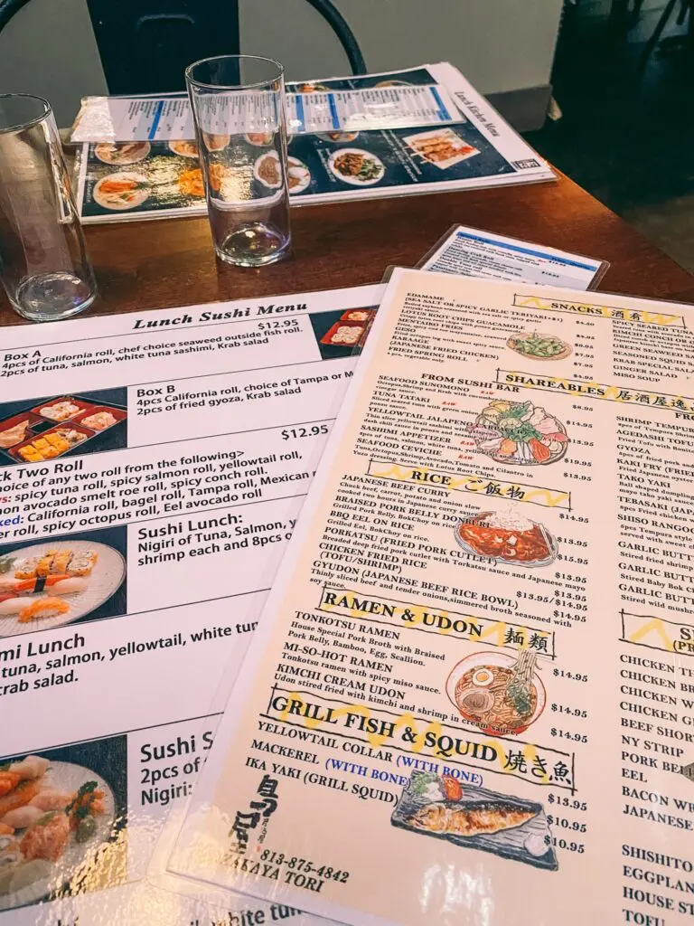 Izakaya-Tori-in-Tampa-FL3 - Cats & Coffee Sushi restaurants in Tampa FL